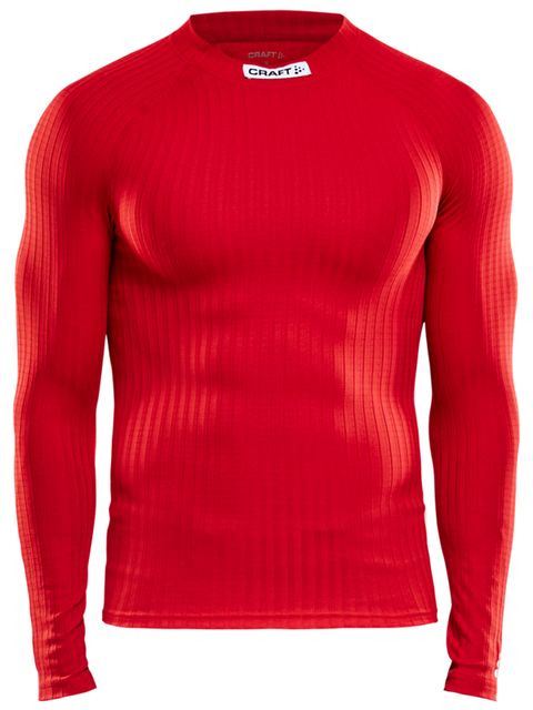 Craft Progress Baselayer CN LS, Bright Red (Hedekas IF)